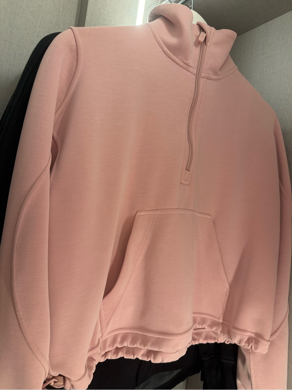 Pink haze quarter zip lululemon